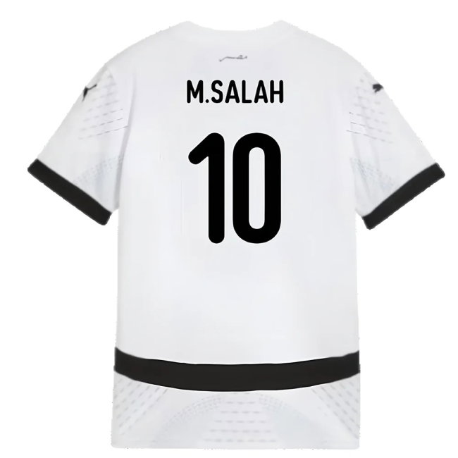 2024-2025 Egypt Away Shirt (Kids) (M.Salah 10)-SoccerKits Hub | Buy Soccer Jerseys Online